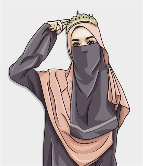Pin By অনন্য চঞ্চল On Muslimah Cartoon Hd Photos Hijab Drawing Hijab