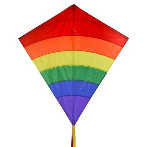 Rainbow Arch Diamond Kite Large Rainbow Kite Go Fly A Kite