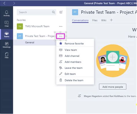 Microsoft Teams Create And Manage A Team The Marks Group Small