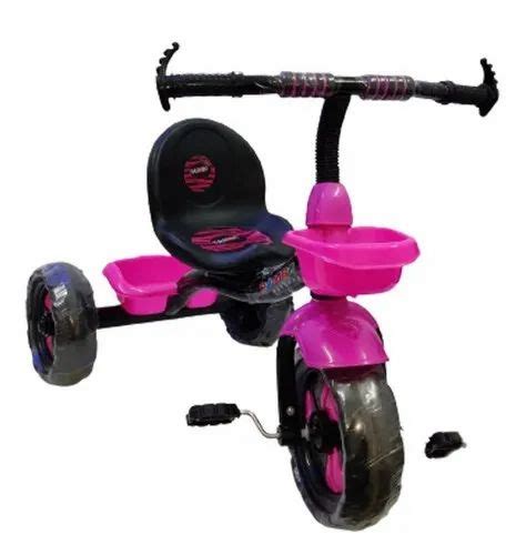 6 Years Pink And Black Hunk Rambo Tricycle At Rs 600 In New Delhi Id