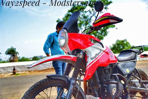 Parts & accessories for modern triumph motorcycles. Custom Royal Enfield Himalayan Dual Sport EL Diablo By ...