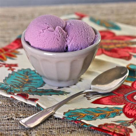 First Time Making Ice Cream Purple Yam Ube Ice Cream Ice Cream