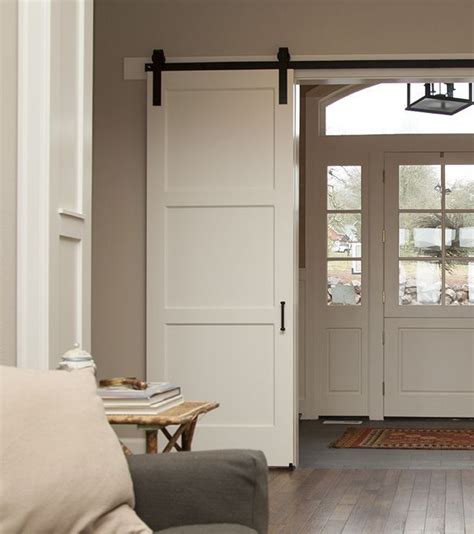 The 3 Panel Barn Door Is A Contemporary Twist On The Classic 5 Panel