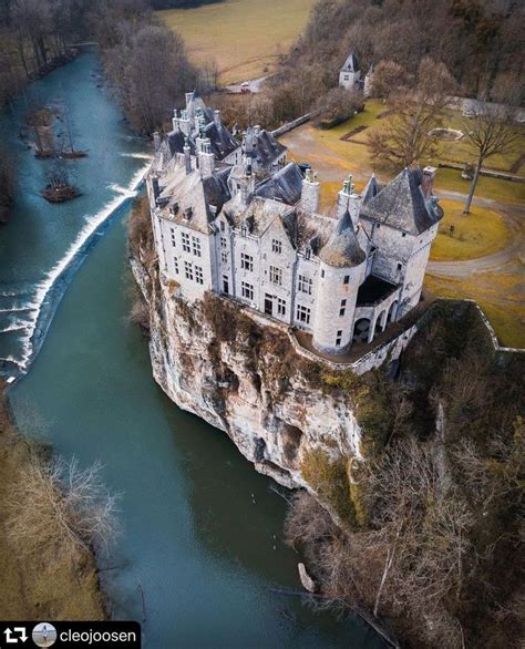 Castles And Palacess Instagram Photo Chateau De Walzin Is Located In Belgiums Province Of