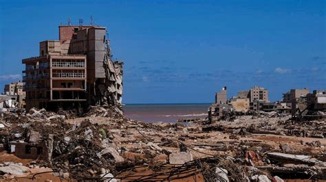 Libya Floods Collapsed Bridges And Wrecked Homes Seen In Before And