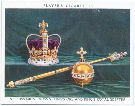 St Edwards Crown Kings Orb And Kings Royal Sceptre Nypl Digital