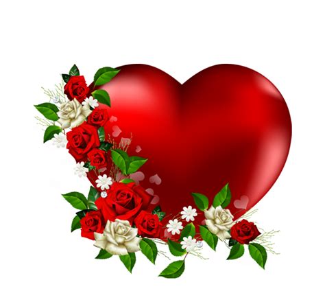 1,386,564 flowers clip art images on gograph. Heart Png With Flowers Love Heart Image Clipart