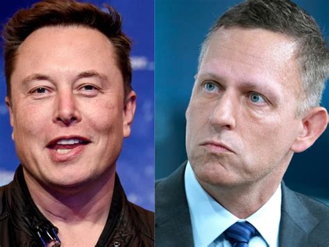Elon Musk And Peter Thiel Were Both Silicon Valley Outsiders Until They