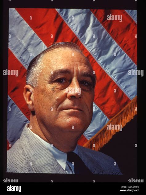 Franklin Roosevelt Portrait Hi Res Stock Photography And Images Alamy