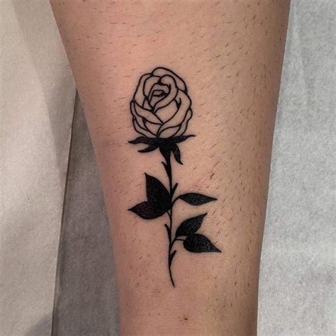 Top Best Black And White Rose Tattoo Ideas Inspiration Guide