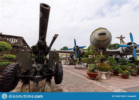 Weapons Of The Vietnam War In Hanoi In Vietnam Editorial Image Image