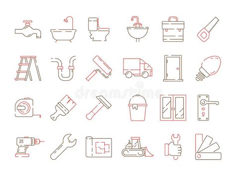 Construction Equipment Icon Building Home Repair Support Service