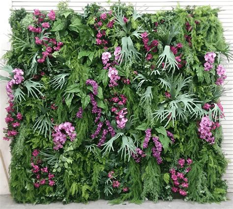 Custom Artificial Floral Wall Treescapes And Plantworks