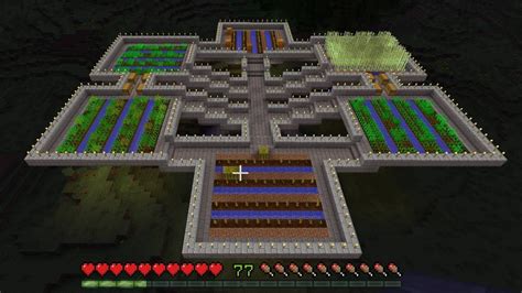 Minecraft Floating Farm Minecraft Minecraft Blueprints Minecraft