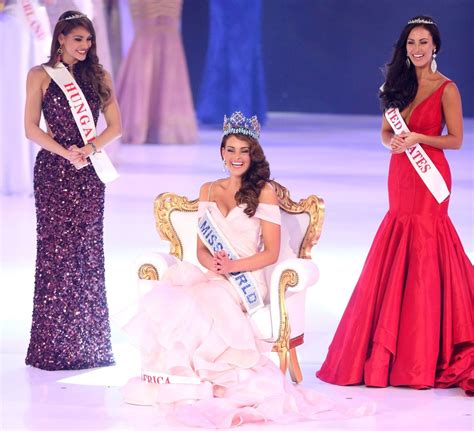 Miss World 2014 Második Lett A Magyar Lány Kulcsár Edina Beauty