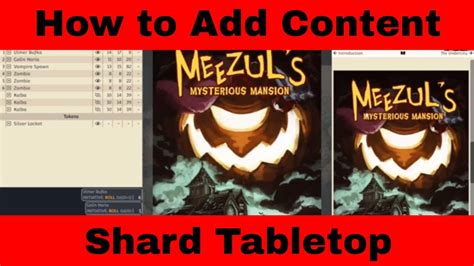 How To Add Content To Shard Tabletop For 5th Edition Dungeons And