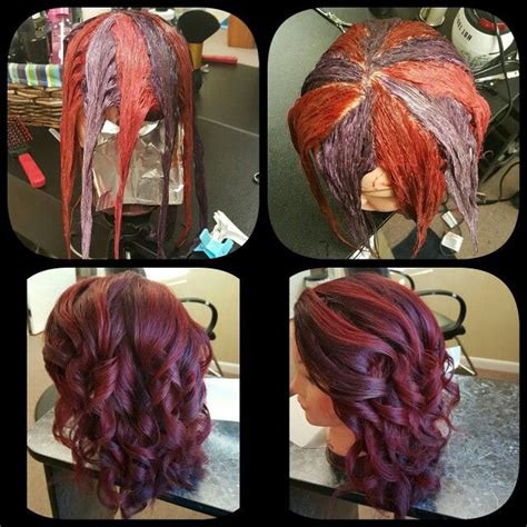 Use a dye bowl with the enclosed applicator brush or use an applicator bottle to dye the entire bleached section of your hair. HOT NEW Hair Coloring Technique: Pinwheel Color! - The ...