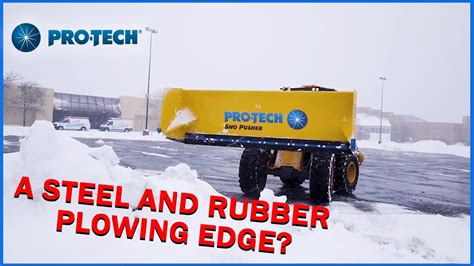 Snow Pusher For Skid Steers Loaders And Backhoes Pro Tech Sno