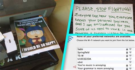 20 Of The Funniest Passive Aggressive Notes Left By Pissed Off Neighbors 22 Words