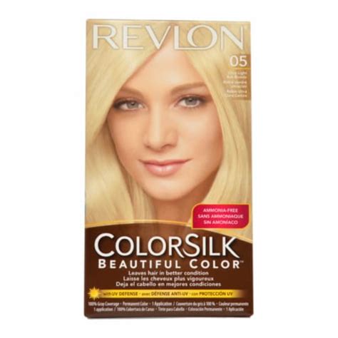 Revlon Colorsilk 05 Ultra Light Ash Blonde Hair Color 1 Ct Food 4 Less