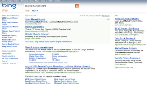 Bing Goes Search Retro With Cleaner Look For Results Search Engine Land