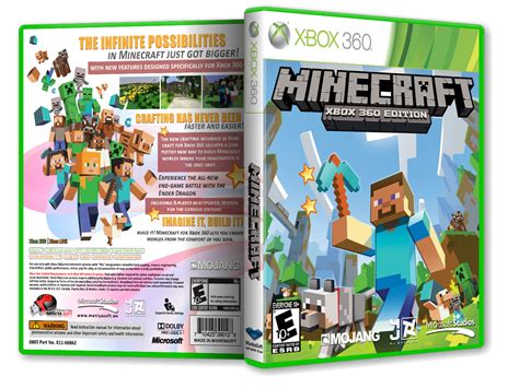 Minecraft Xbox 360 Box Art Cover By Payammazkouri