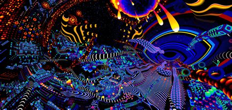 You would have to spend a looooot of time doing some muthafuckin crazy 3d to get anything that even close to the dmt visuals but it would still be far from the experience that is so much more than just. Psychedelic visuals of TAS - Orb Mag