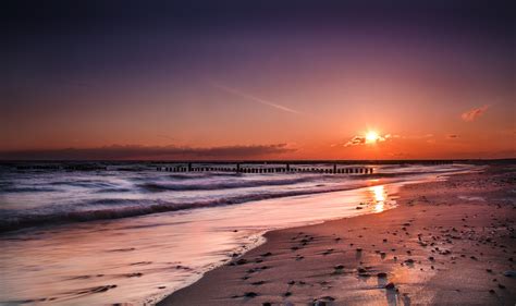 High Resolution Image Of Sea Photo Of Beach Sunset Imagebankbiz