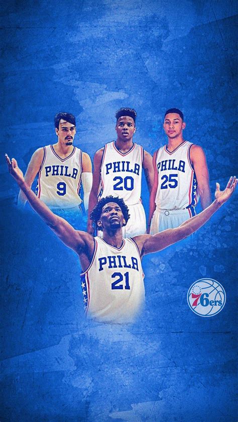 Philadelphia 76ers are an american professional basketball team based in the philadelphia metropolitan area. Philadelphia 76ers 2018 Wallpapers - Wallpaper Cave