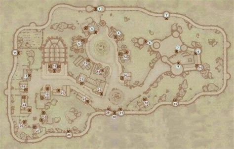 Elder Scrolls Iv Oblivion Map Of Chorrol Elder Scrolls Games Elder