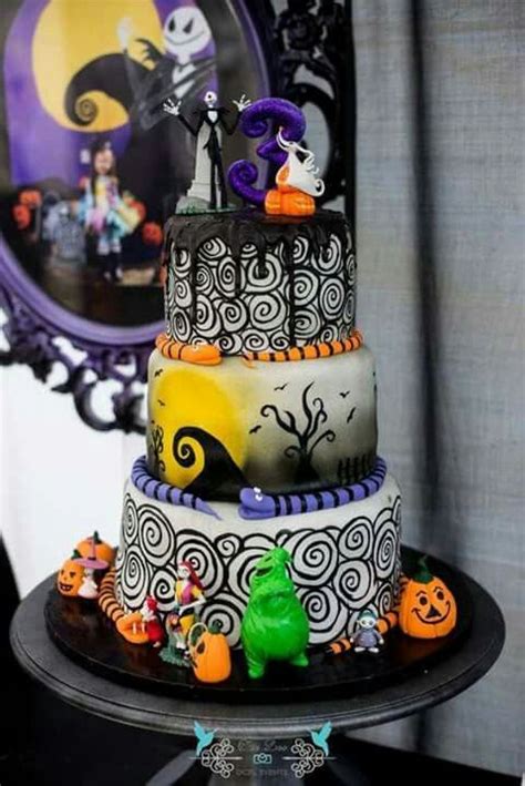 Nightmare Before Christmas Birthday Cakes Nightmare Before Christmas