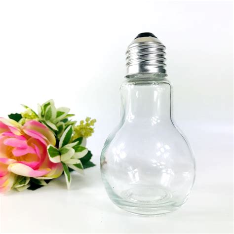 Light Bulb Glass Jar 11 Cm Unique Wedding Favors And Door Ts With