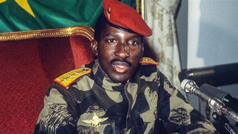 Thomas Sankara Le Père De La Révolution Du Burkina Faso