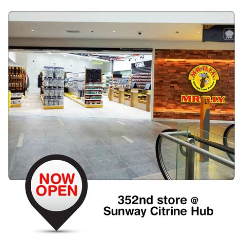 Offers more than 20,000 products ranging from household items like. Mr DIY : Opening Special FREE Umbrella @Sunway Citrine Hub ...