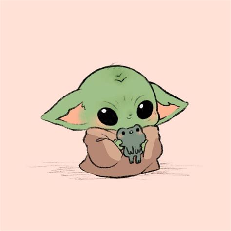 Baby Yoda Cartoon Wallpapers Top Free Baby Yoda Cartoon Backgrounds