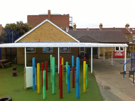 Harley Primary School First Installation Wall Mounted Canopy Able
