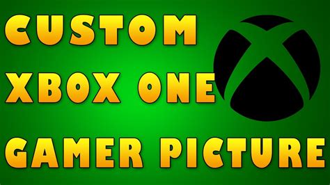 Custom Xbox One Gamerpic Tutorial 2017 Still Works Youtube