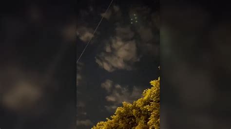 Ufo In Texas Mysterious Lights Caught On Camera In Round Rock
