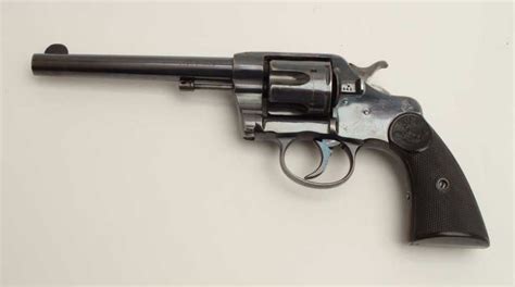 Colt Model 1892 Da Revolver 38 Caliber 6 Barrel Bright Blued