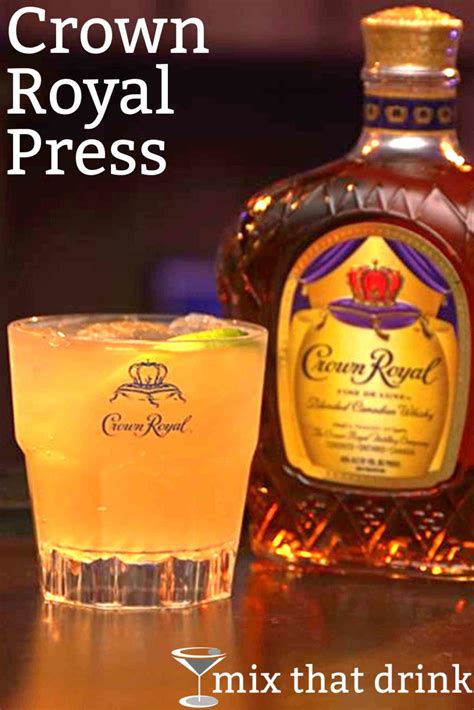 A cold day calls for friends, family, and warm winter cocktails. Crown Royal Press Drink Recipe | Mix That Drink