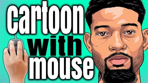 How To Cartoon Yourself With Mouse Adobe Illustrator Youtube