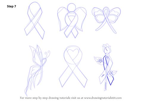 Maybe you would like to learn more about one of these? Learn How to Draw Cancer Ribbons (Everyday Objects) Step ...