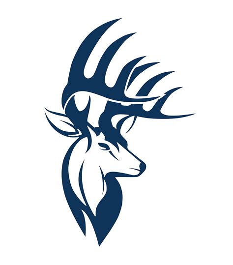 Decal White Tailed Deer Logo Clip Art Elk Head Png Download 1150
