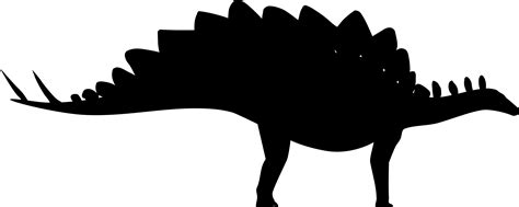 Stegosaurus Silhouette Dinosaur Clip Art Portable Network Graphics
