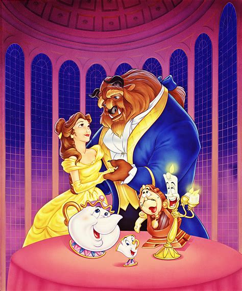 Walt Disney Posters Beauty And The Beast Walt Disney Characters