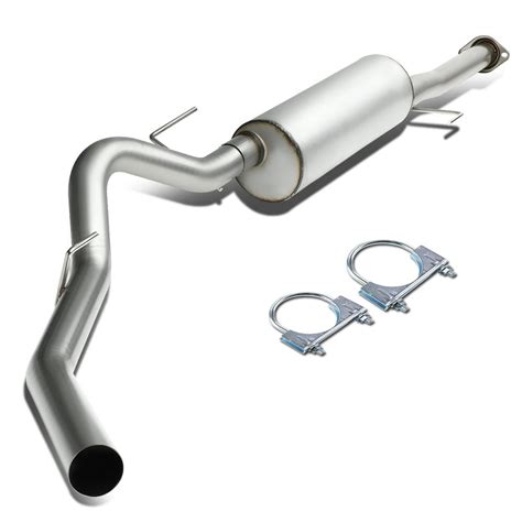 For 2011 To 2014 Ford F150 3 Louvered Core Muffler Catback Exhaust