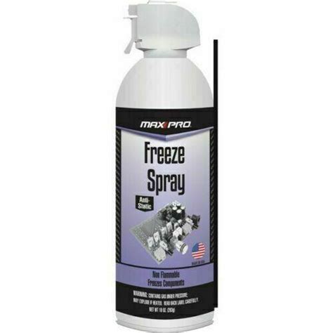 Max Pro Electronics Freeze Spray 10 Ounce Can