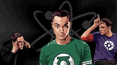 Sheldon Cooper Illustration Sheldon Cooper The Big Bang Theory TV HD