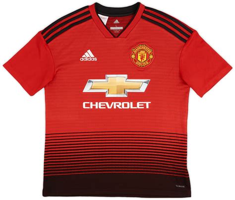2018 19 Manchester United Home Shirt 510 Lboys