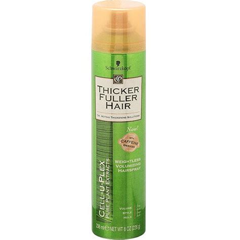 Thicker Fuller Hair Weightless Hair Spray 8 Oz